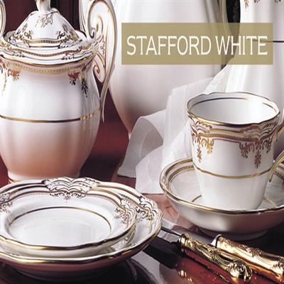 STAFFORD WHITE DINNERWARE